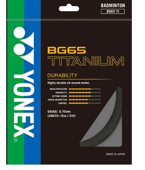 Yonex BG 65 Titanium Badminton String